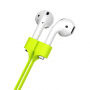 BASEUS silikónový magnetický držiak proti strate pre AirPods – zelená