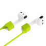 BASEUS silikónový magnetický držiak proti strate pre AirPods – zelená