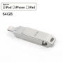IDISKK prídavná flash pamäť Lightning / USB 2.0 pre iPhone/iPad/MacBook – 64 GB