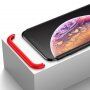 GKK kryt s 360-stupňovou ochranou proti nárazu pre iPhone XS Max - čierny