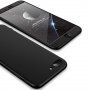 GKK kryt s 360-stupňovou ochranou proti nárazu pre iPhone 7 Plus/8 Plus - čierny