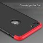 GKK kryt s 360-stupňovou ochranou proti nárazu pre iPhone 7 – čierny