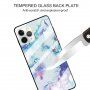 Kryt so sklenenou zadnou stranou pre iPhone 11 Pro Max - farebný mramor