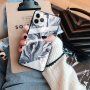 Kryt so sklenenou zadnou stranou pre iPhone 11 Pro - sivý mramor