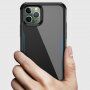 Ipaky ochranný kryt z mäkkého plastu a tvrdeného skla pre iPhone 11 Pro Max - čierny