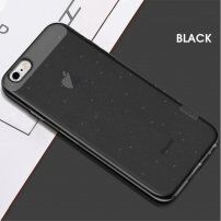 X-Level trblietavý kryt z mäkkého plastu pre iPhone 6 / 6S - čierny