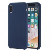 Kryt v originálnom dizajne pre iPhone XS - modrý