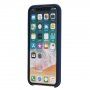 Kryt v originálnom dizajne pre iPhone XS - modrý