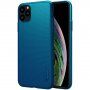Nillkin matný kryt so zdrsneným povrchom pre iPhone 11 Pro Max - modrý