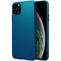 Nillkin matný kryt so zdrsneným povrchom pre iPhone 11 Pro Max - modrý
