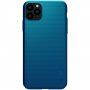 Nillkin matný kryt so zdrsneným povrchom pre iPhone 11 Pro Max - modrý