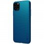 Nillkin matný kryt so zdrsneným povrchom pre iPhone 11 Pro Max - modrý