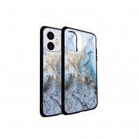 NXE kryt so sklenenou zadnou stranou pre iPhone 11 - zlatý piesok