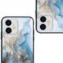 NXE kryt so sklenenou zadnou stranou pre iPhone 11 - zlatý piesok