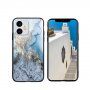 NXE kryt so sklenenou zadnou stranou pre iPhone 11 - zlatý piesok