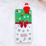 Ochranný 3D kryt pre Apple iPhone 6S/6 – Santa