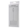 Redukcia lightning konektor s dvoma 3,5 mm jack konektormi a lightning konektorom pre Apple iPhone/8/8 Plus/7/7 Plus