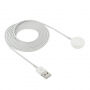Magnetický nabíjací kábel USB-A pre Apple Watch - 2 m - biely