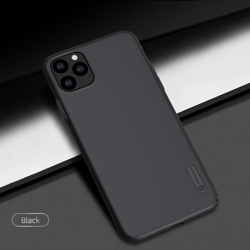 Nillkin matný kryt so zdrsneným povrchom pre iPhone 11 Pro Max - čierny Nillkin matný kryt so zdrsneným povrchom pre iPhone 11 Pro Max - čierny