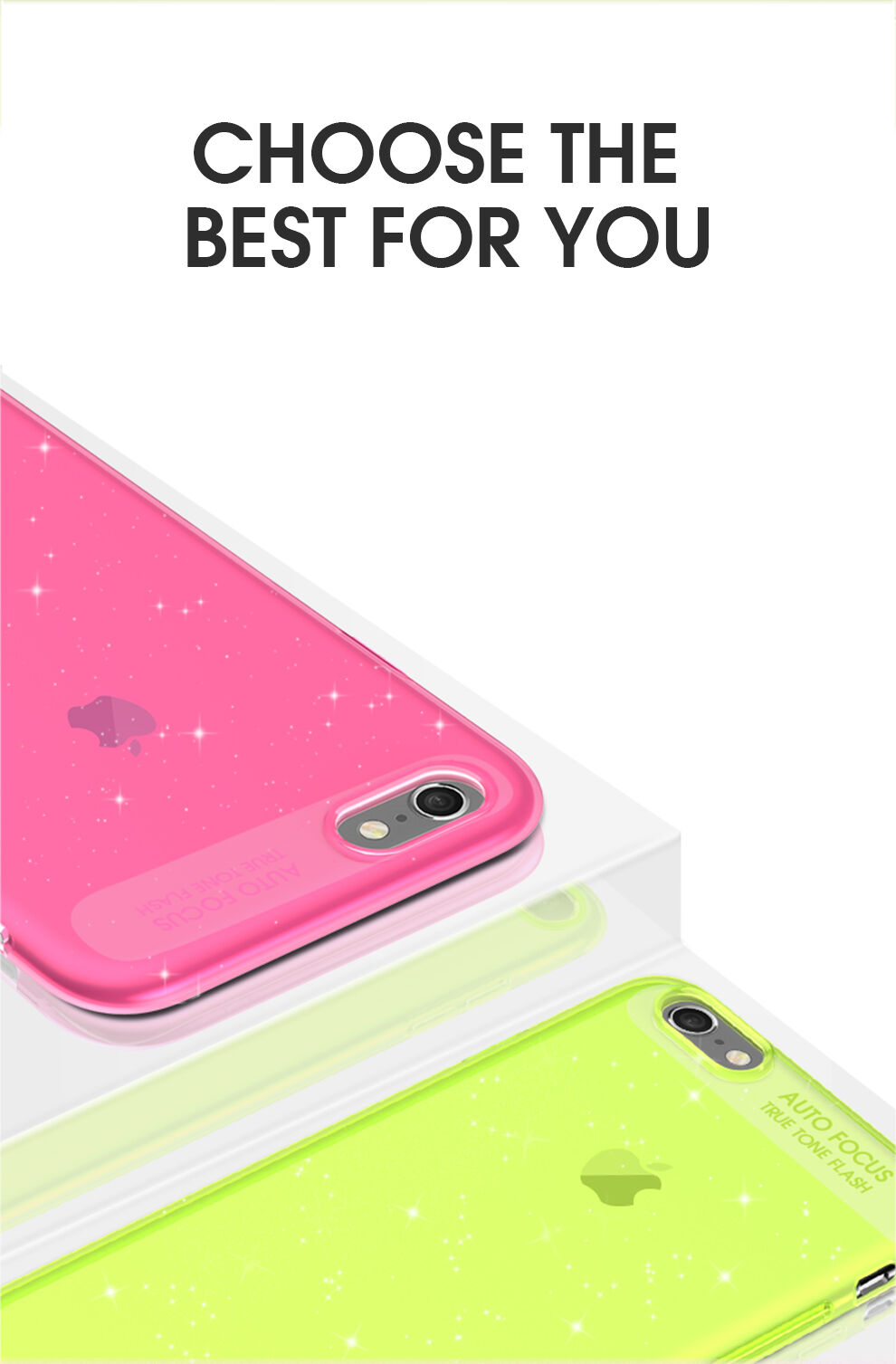 X-Level trblietavý kryt z mäkkého plastu pre iPhone 6 / 6S - čierny