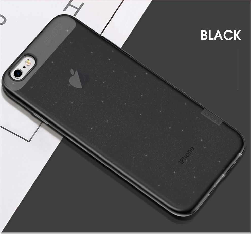 X-Level trblietavý kryt z mäkkého plastu pre iPhone 6 / 6S - čierny X-Level trblietavý kryt z mäkkého plastu pre iPhone 6 / 6S - čierny