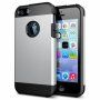 Superodolný "Armor" kryt pre iPhone 5 / 5S / SE (2016) – strieborný