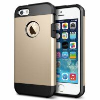 Superodolný "Armor" kryt pre iPhone 5 / 5S / SE (2016) – zlatý