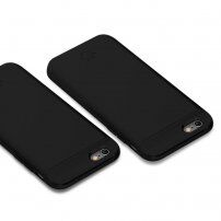 K7 kryt s batériou 5000 mAh pre iPhone 6 / 6S / 7 / 8 / SE (2020/2022) - čierny