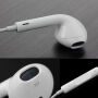 Slúchadlá s mikrofónom a ovládaním hlasitosti s konektorom 3,5 mm jack pre zariadenia Apple - biela