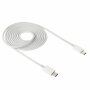 Dátový a&nbsp;nabíjací kábel USB-C / USB-C pre iPhone / iPad / MacBook / AirPods - 1 m - biely