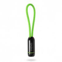 X-LEVEL elegantný USB/lightning kábel pre Apple iPhone/iPad/iPod – 8 cm – zelený