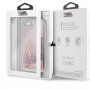 Karl Lagerfeld Signature Glitter kryt pre iPhone 7 / 8 / SE (2020/2022) - zlatoružový