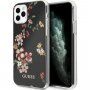 Guess Flower Shiny N.4 kryt pre iPhone 11 Pro Max - čierny