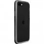 Laut Exoframe kryt s hliníkovým rámčekom pre iPhone 7 / 8 / SE (2020/2022) - čierny