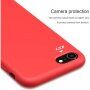 Nillkin Flex Pure Liquid silikónový kryt pre iPhone 7 / 8 / SE (2020/2022) - červený