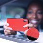 Audi originálny kryt z PU kože pre iPhone 11 Pro Max - červený