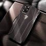 Lamborghini Huracan Originálny kožený kryt pre iPhone 11 Pro Max - čierny
