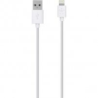 Belkin synchronizačný a nabíjací kábel s konektormi Lightning/USB 2.0 – 2 m - biely