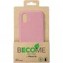 Cellularline Become eko kryt pre iPhone XR - staroružový