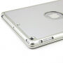 WITSPAD hliníkové puzdro s podsvietenou Bluetooth klávesnicou pre iPad 9,7" (2017/2018) / Pro 9,7" / Air 1 / 2 – strieborné