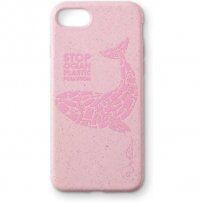 Wilma Matte Whale Eco ekologicky rozložiteľný kryt pre iPhone 6 / 7 / 8 / SE (2020/2022) - ružový