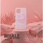 Wilma Matte Whale Eco ekologicky rozložiteľný kryt pre iPhone 6 / 7 / 8 / SE (2020/2022) - ružový