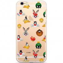 Originálny kryt Warner Bros Looney Tunes postavy pre iPhone X - transparentný