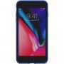 Adidas originálny kryt s textilným povrchom pre iPhone 6 / 6S / 7 / 8 / SE (2020/2022) - modrý