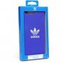 Adidas originálny kryt s textilným povrchom pre iPhone 6 / 6S / 7 / 8 / SE (2020/2022) - modrý