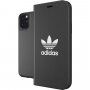 Adidas originálne flipové puzdro s logom pre iPhone 11 Pro - čierne