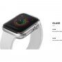 Uniq Glase Slim puzdro z mäkkého plastu pre Apple Watch 40mm - matne čierne