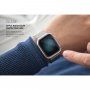Uniq Glase Slim puzdro z mäkkého plastu pre Apple Watch 44mm - matne čierne