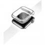 Uniq Garde Hybrid púzdro s ochranou displeja pre Apple Watch 44mm - číre