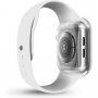 Uniq Garde Hybrid púzdro s ochranou displeja pre Apple Watch 44mm - číre
